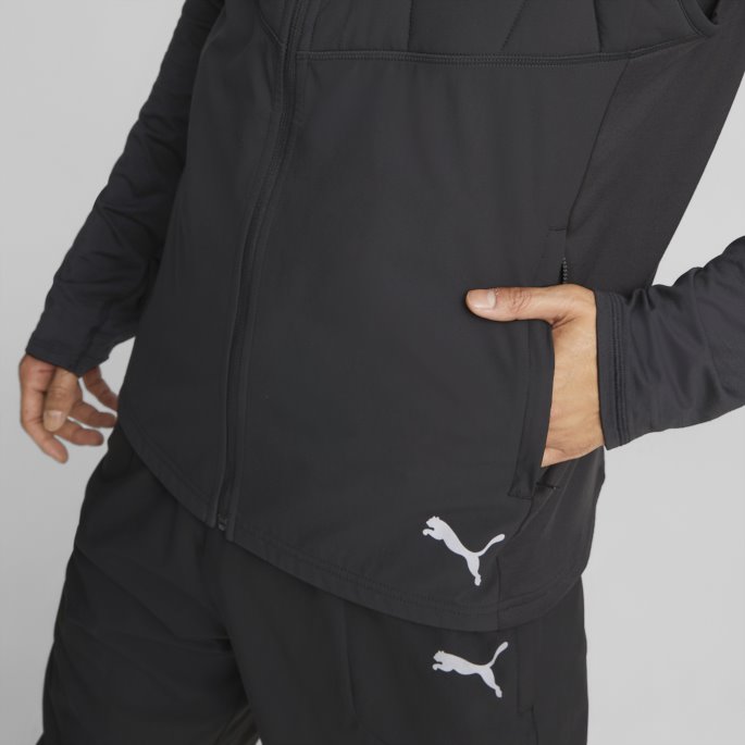 Puma På Tilbud Skyspunnet Wrmlbl Løpevest Herre Sort