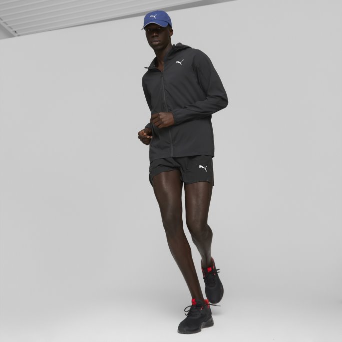 Puma På Tilbud Plcd Hette Løpejakke For Menn Svart