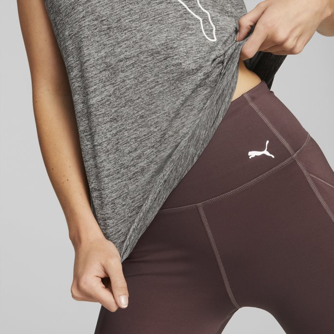 Medium Grå Omriss Katt Favoritt Lyng Katt Trening T-skjorte Kvinner Puma På Tilbud