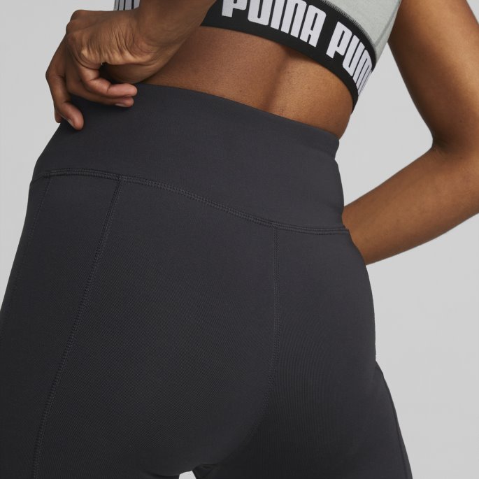 Puma På Tilbud Favorittlogo Høy Midje 7-8 Treningsleggings Dame Svart