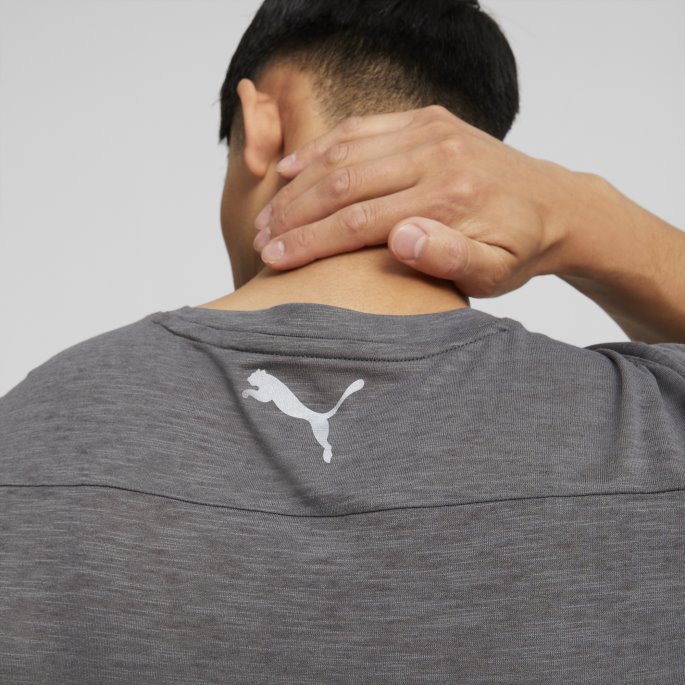 Castlerock Performance Logo Kortermet Løpeskjorte Herre Puma På Salg