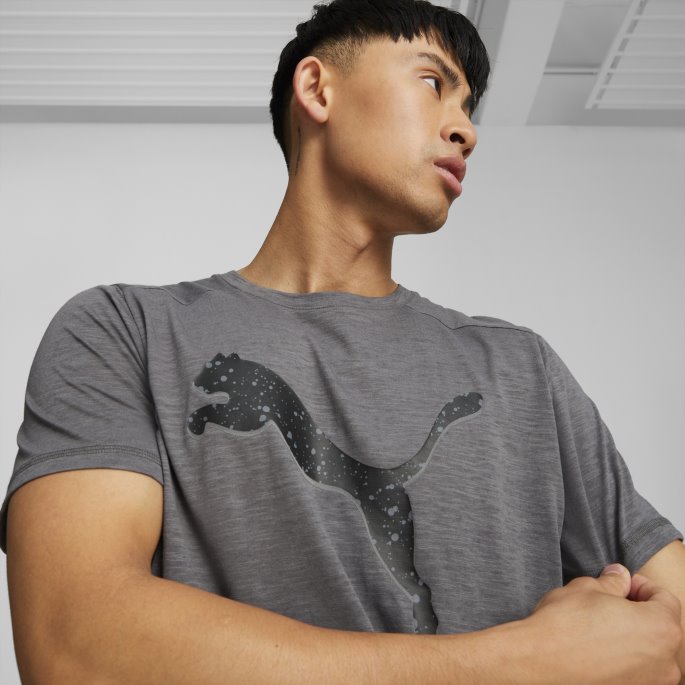 Castlerock Performance Logo Kortermet Løpeskjorte Herre Puma På Salg
