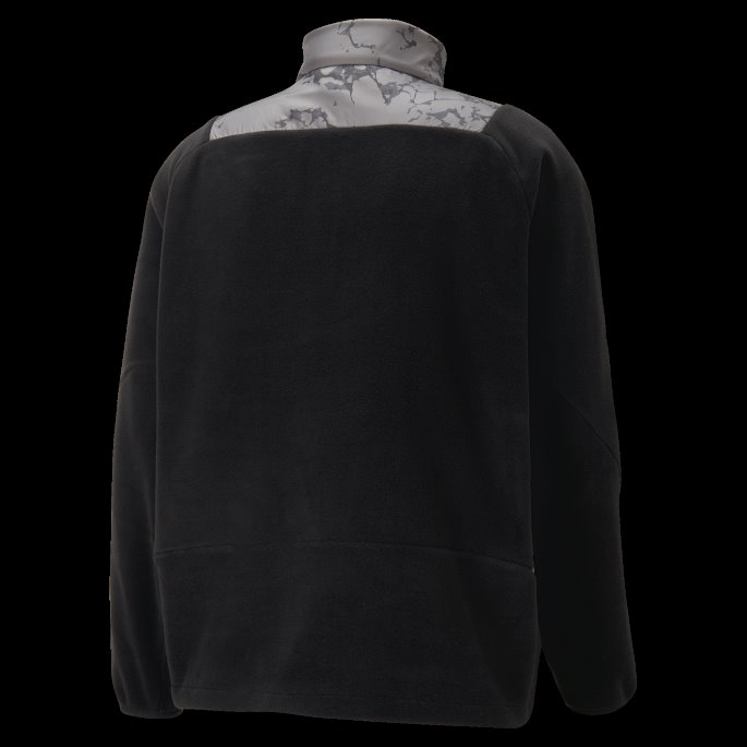 Black-castlerock Puma På Tilbud Sesonger Fleece Løpegenser Menn