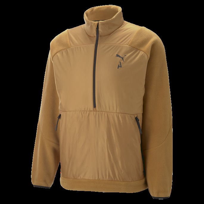 Desert Tan Puma På Tilbud Sesonger Fleece Løpegenser Menn