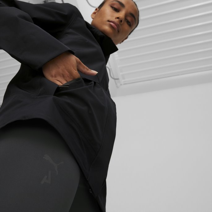 Black Seasons Stormcell Løpejakke Dame Puma På Tilbud