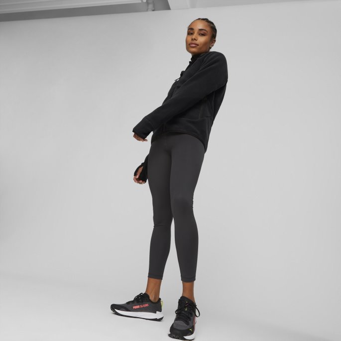 Black Seasons Helglidelås Fleece Dame Puma På Tilbud