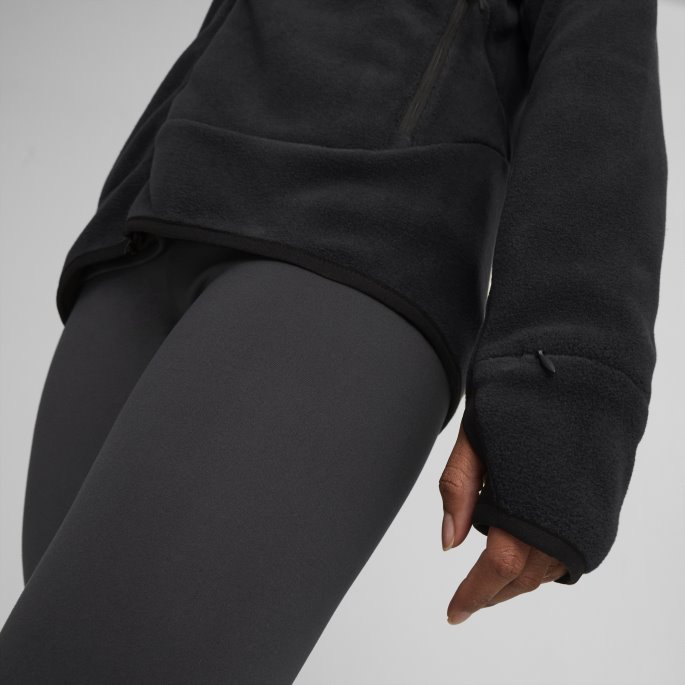 Black Seasons Helglidelås Fleece Dame Puma På Tilbud