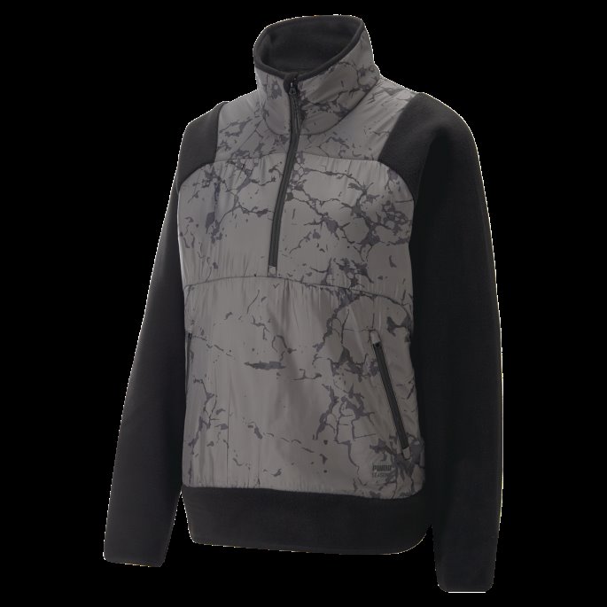 Sesonger Dame Fleece Løpegenser Puma På Tilbud Black-castlerock