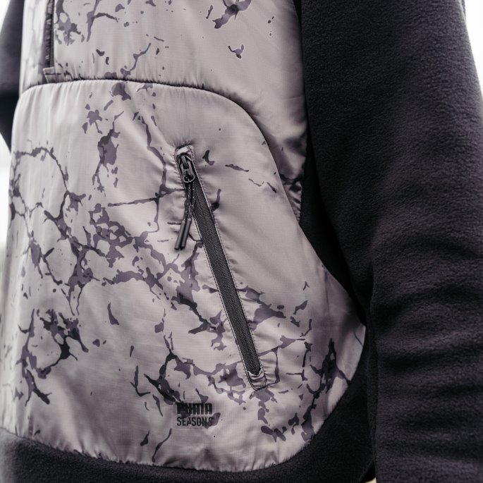 Sesonger Dame Fleece Løpegenser Puma På Tilbud Black-castlerock