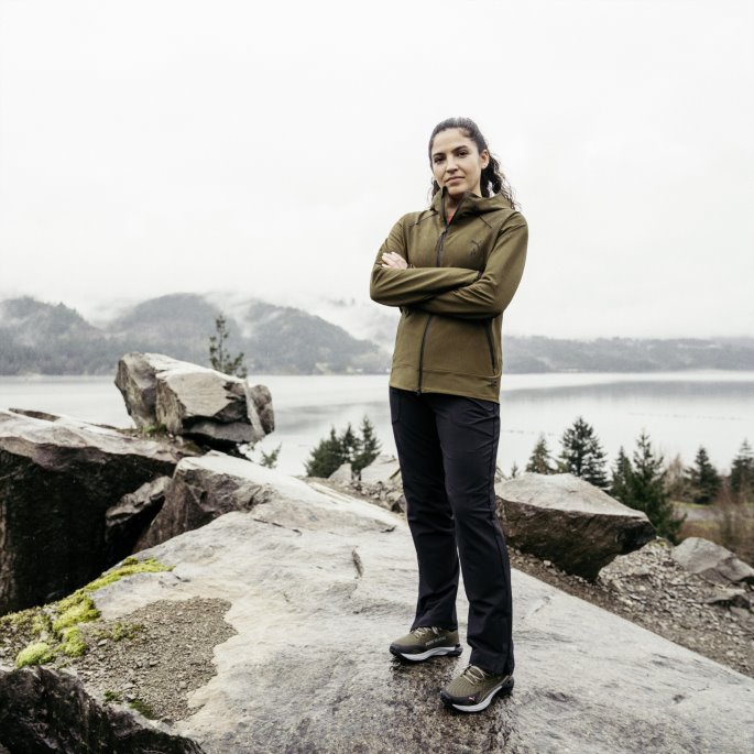årstider Raincell Løpebukser Dame Puma På Tilbud Svart