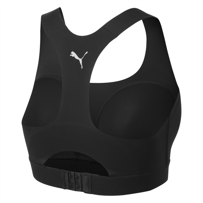 Svart Kraftig Elite Trenings-bh For Kvinner Puma På Salg