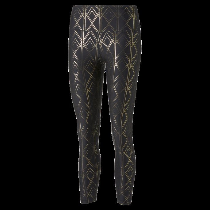Puma På Tilbud Deco Glam Dame Høy Midje 7-8 Treningstights Svart-deco Glam