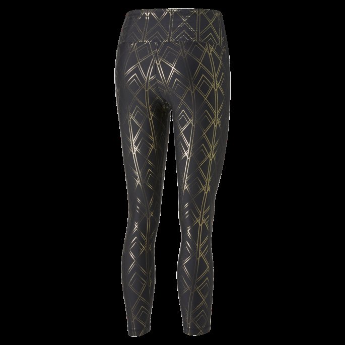 Puma På Tilbud Deco Glam Dame Høy Midje 7-8 Treningstights Svart-deco Glam