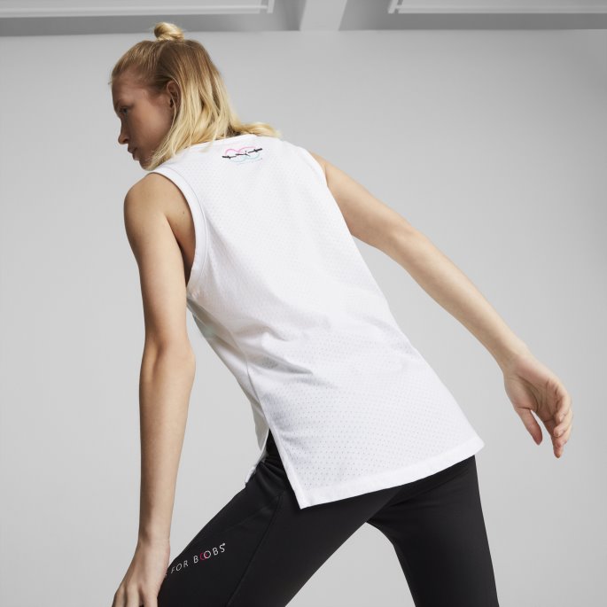 Puma På Tilbud X Vektstang Til Pupper Treningsskjorte For Kvinner Hvit