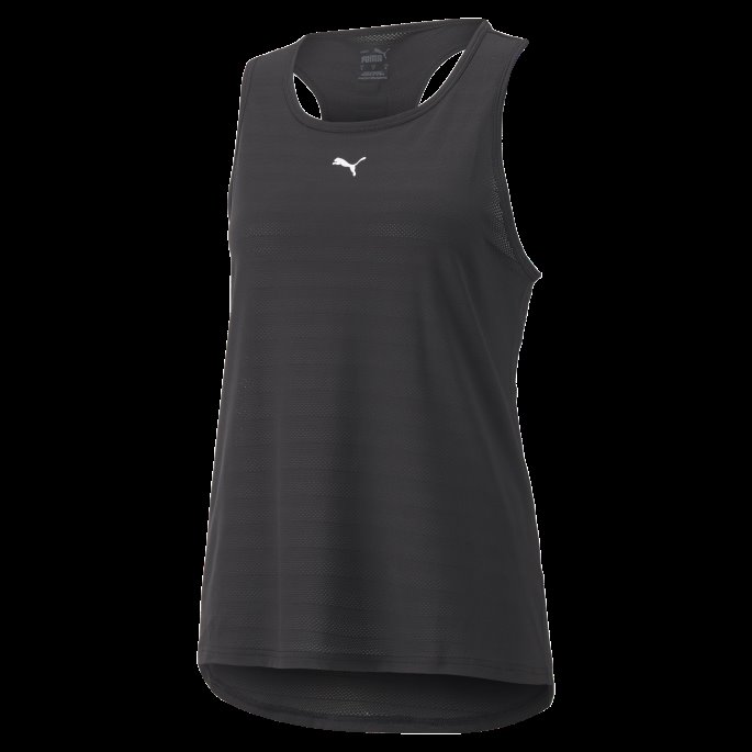Puma På Salg Tog Hele Dagen Trening Tank Topp Dame Svart