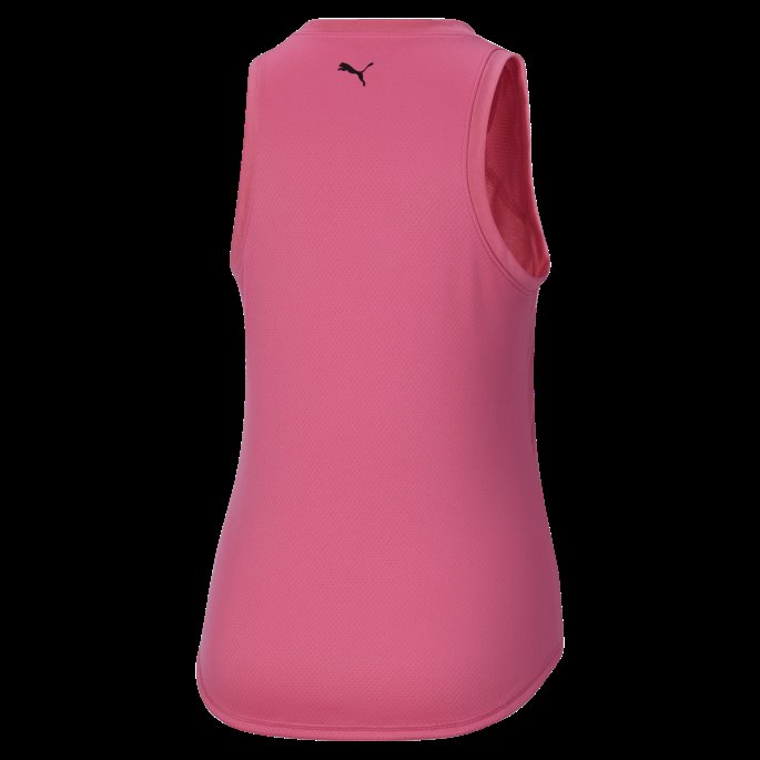 Puma På Tilbud Passform Logo For Kvinner Treningsskjorte Solnedgang Rosa