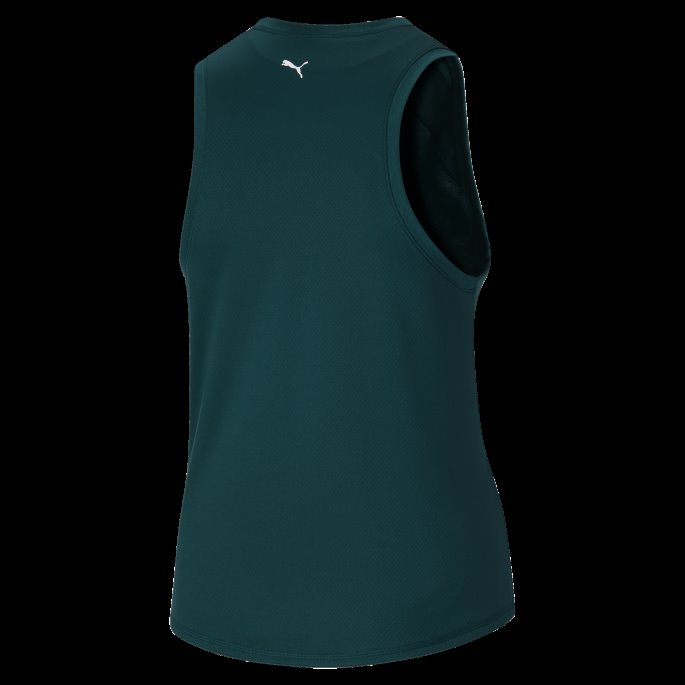 Puma På Tilbud Passform Logo Treningsgenser For Kvinner Pl Varsity Green