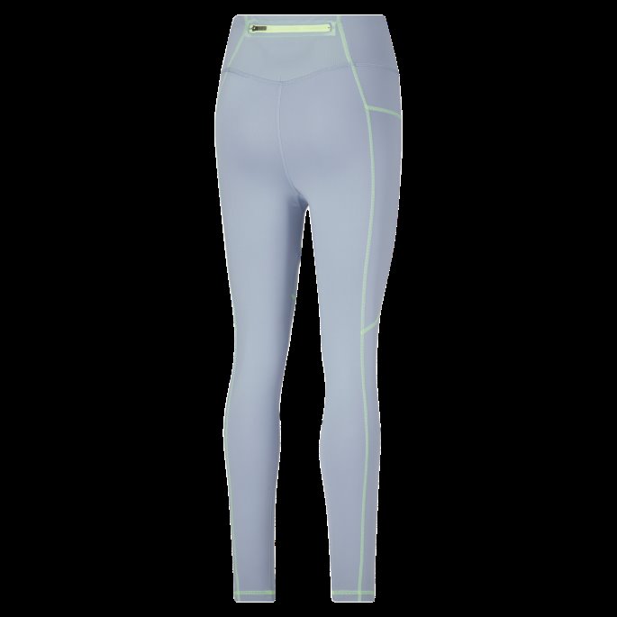 Puma På Tilbud X First Mil High Waist 7-8 Running Leggings Dame Blå Vask