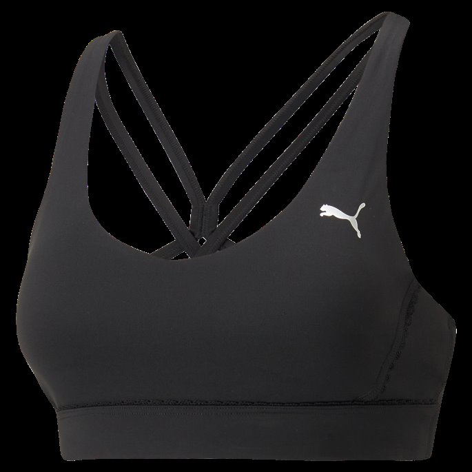 Puma På Tilbud X Pamela Reif Strappy Racer Sports-bh Kvinner Svart