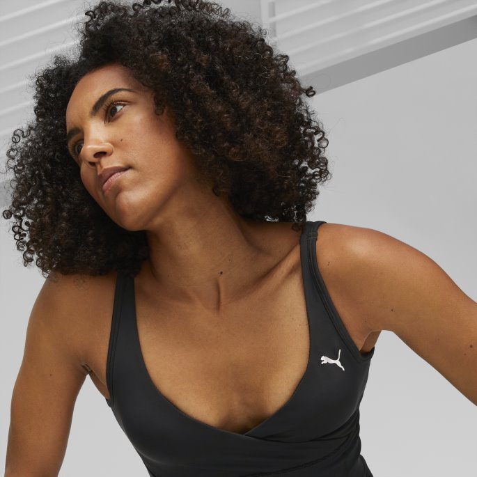 Puma På Tilbud X Pamela Reif Contour Trening Topp Dame Svart