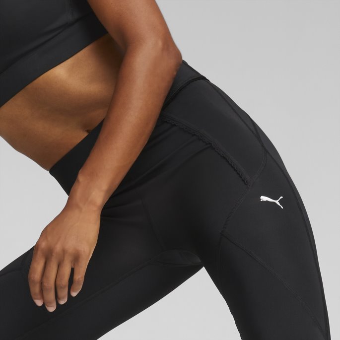 Puma På Tilbud X Pamela Reif Kamskjell Kontur Trening Leggings Dame Svart
