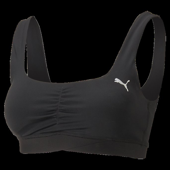 Puma På Tilbud X Pamela Reif Ruching Sports-bh Dame Svart
