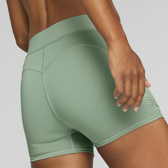 Puma På Tilbud X Pamela Reif Treningshorts Dame Granittgrønn