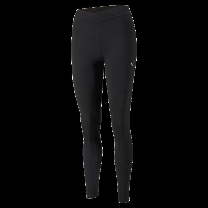 Puma På Tilbud X Pamela Reif Ruching Contour Treningsleggings Dame Svart