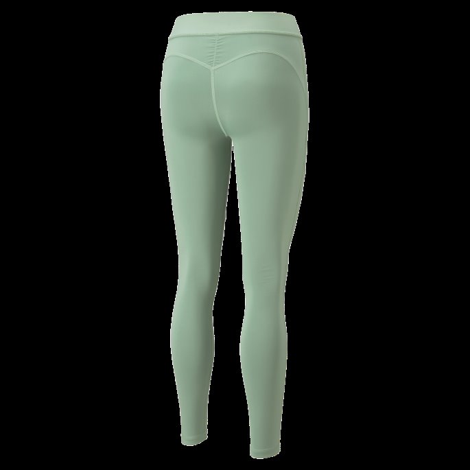 Puma På Tilbud X Pamela Reif Ruching Contour Treningsleggings Dame Granittgrønn