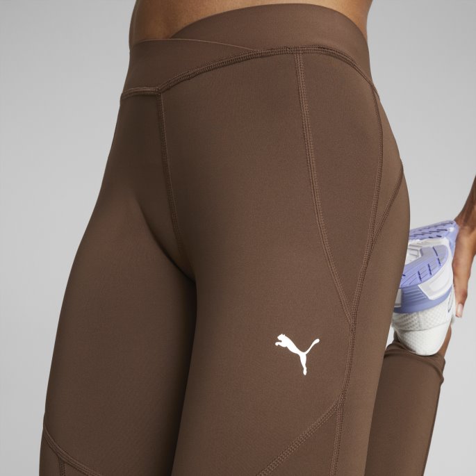 Puma På Tilbud X Pamela Reif Ruching Contour Trening Leggings Kvinner Pinecone