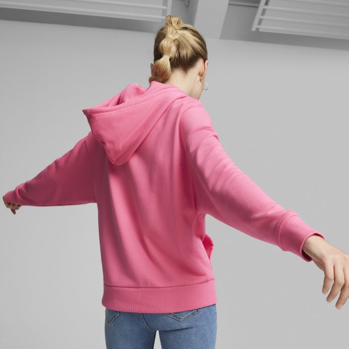 Solnedgang Rosa Puma På Salg Classics Logo Hettegenser For Kvinner