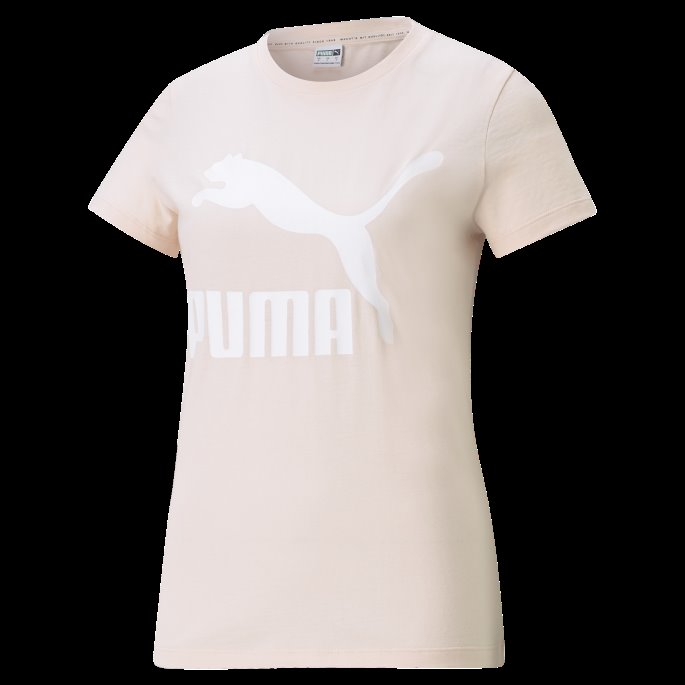 Classics Logo Dame T-skjorte Sky Rosa Puma På Salg
