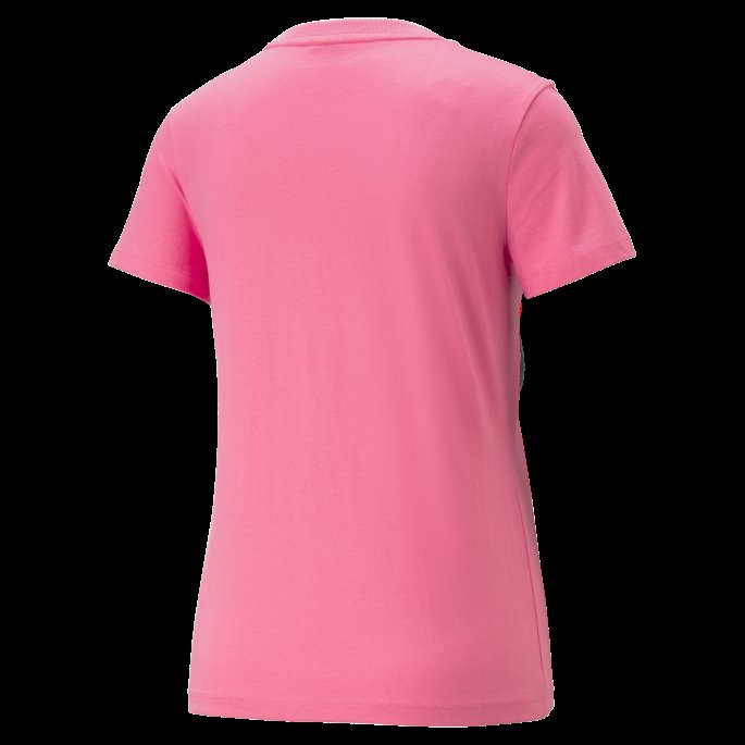 Puma På Tilbud Classics Logo Damet-skjorte Solnedgang Rosa-sølv