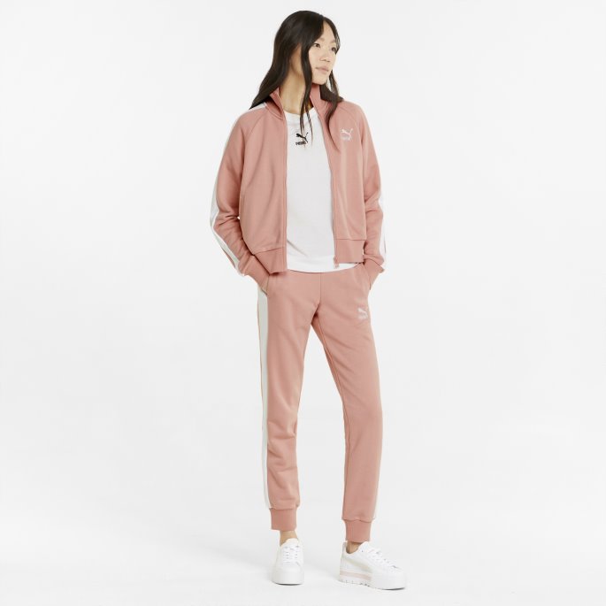 Ikonisk T7 Treningsjakke For Kvinner Puma På Tilbud Rosett