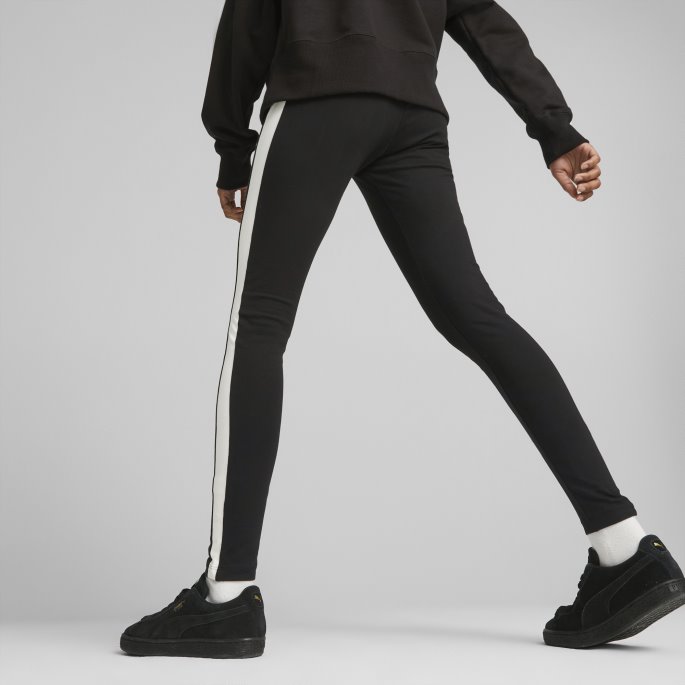 Puma På Tilbud Ikoniske T7 Mid-rise Dameleggings Svart