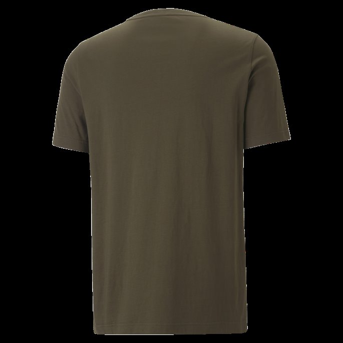 Dyp Oliven Klassiske Logo-t-skjorte For Menn Puma På Salg