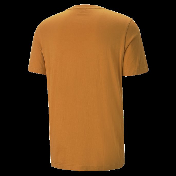 Puma På Tilbud Oransje Murstein Klassiske Herre-logo-t-skjorte