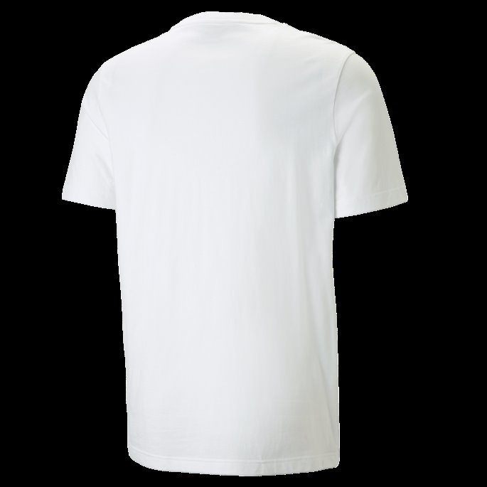 Classics Herre Logo T-skjorte Hvit Puma På Salg
