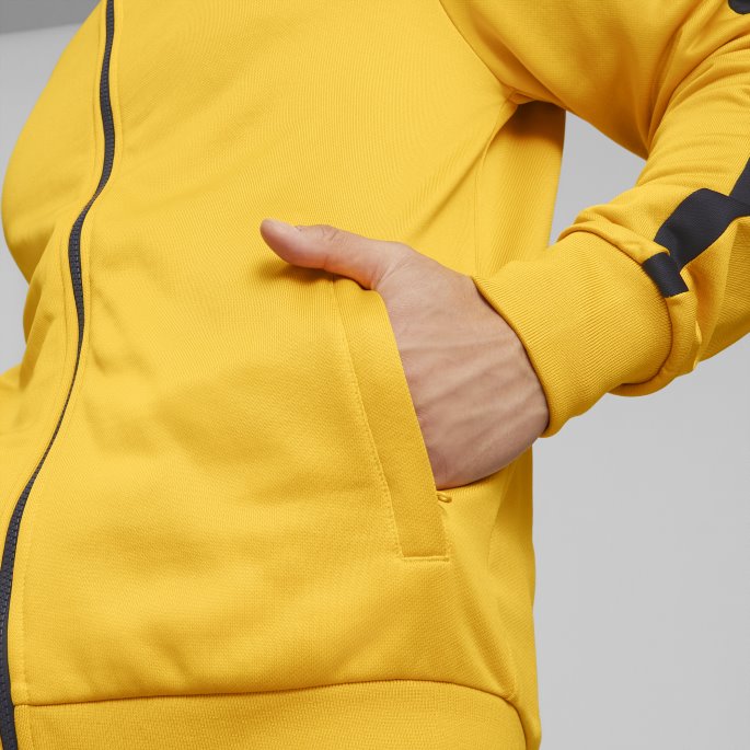 Spectra Gul Puma På Tilbud Ikonisk T7 Treningsjakke For Menn
