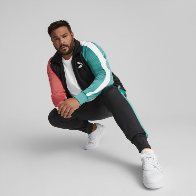 Black-fandom Puma På Tilbud Ikonisk T7 Treningsjakke For Menn
