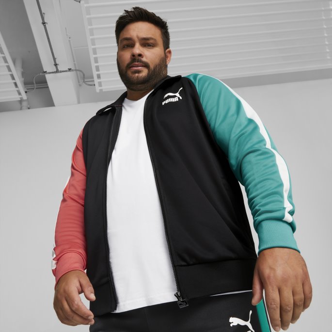 Black-fandom Puma På Tilbud Ikonisk T7 Treningsjakke For Menn