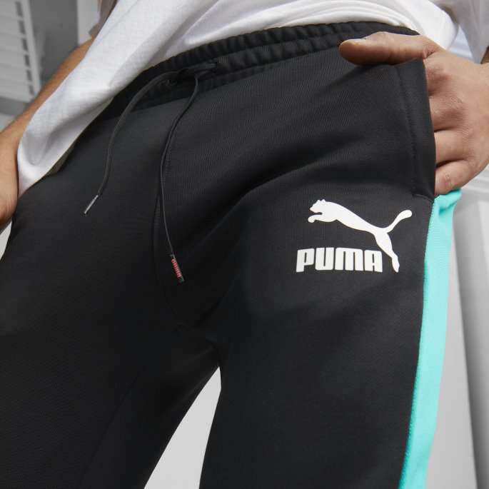 Ikoniske T7 Treningsbukser For Menn Svart-fandom Puma På Salg