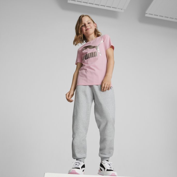Prisme Rosa Puma På Salg Classics Logo Ungdomst-skjorte