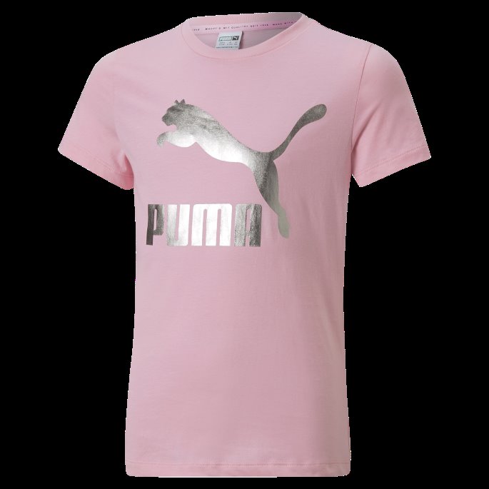 Prisme Rosa Puma På Salg Classics Logo Ungdomst-skjorte