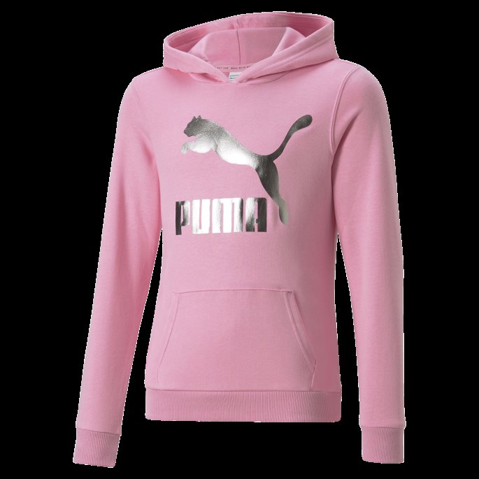 Classics Logo Ungdomshettegenser Prisme Rosa Puma På Salg