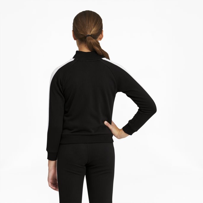 Black Classics T7 Treningsjakke For Jenter Puma På Salg