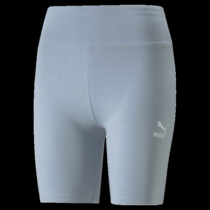 Puma På Tilbud Klassikere Kvinners Korte Leggings Blå Vask