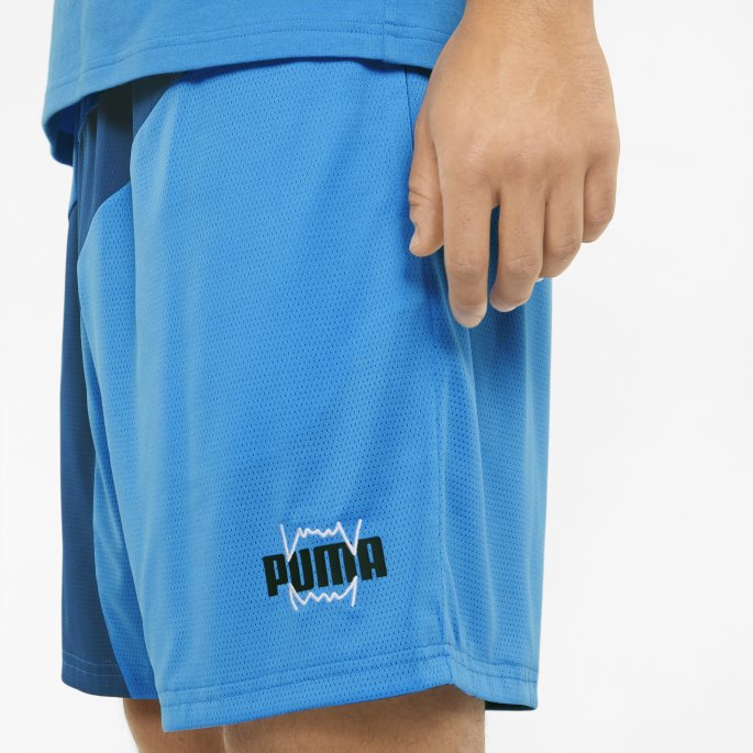 Flare Basketballshorts For Menn Ocean Dive Puma På Salg