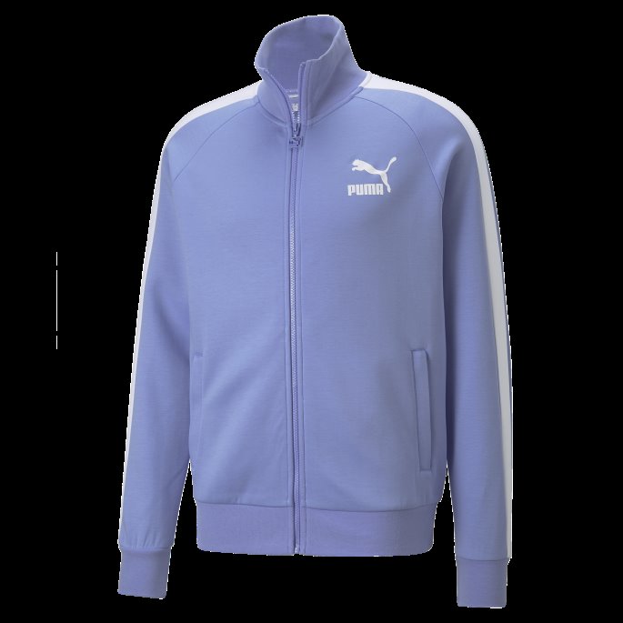 Lavendar Pop Puma På Tilbud Ikonisk T7 Dobbelstrikket Treningsjakke For Menn