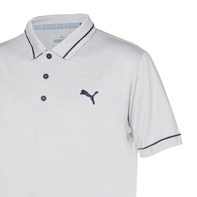 Puma På Tilbud Høyblokk Lyng-marine Blazer Skyspunnet Monarch Golf Poloskjorte For Menn
